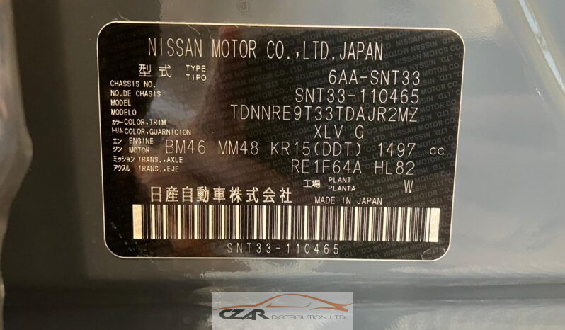 Nissan X-Trail Mismo Edition full