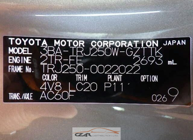 New Toyota Land Cruiser full